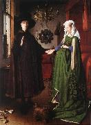 EYCK, Jan van Portrait of Giovanni Arnolfini and his Wife df china oil painting artist